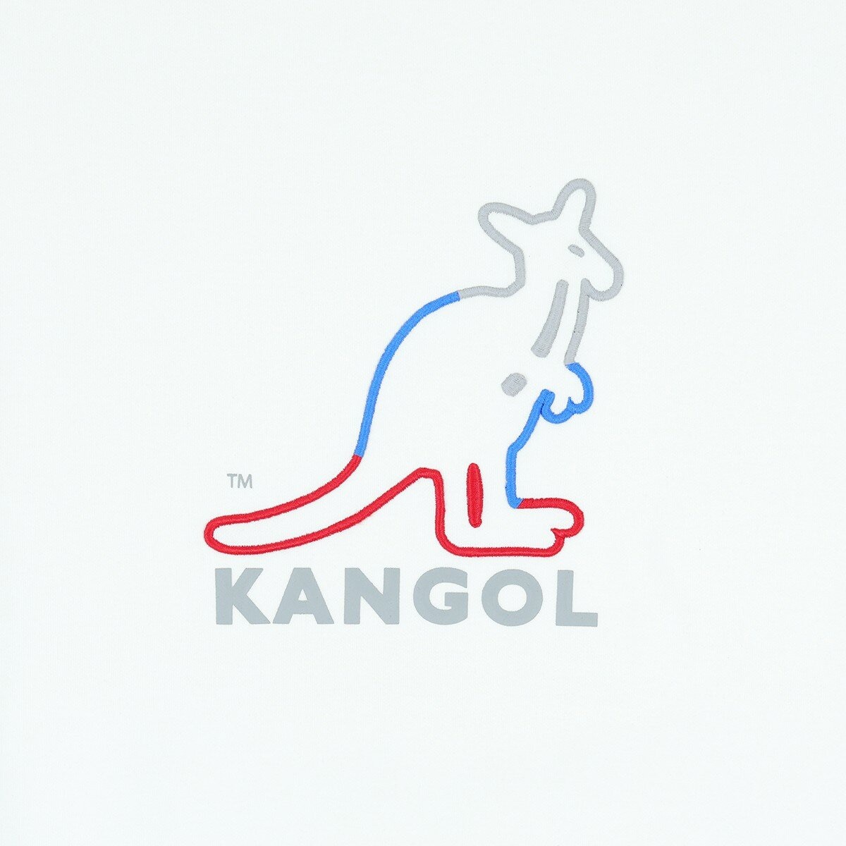 KANGOL 男長袖上衣 白