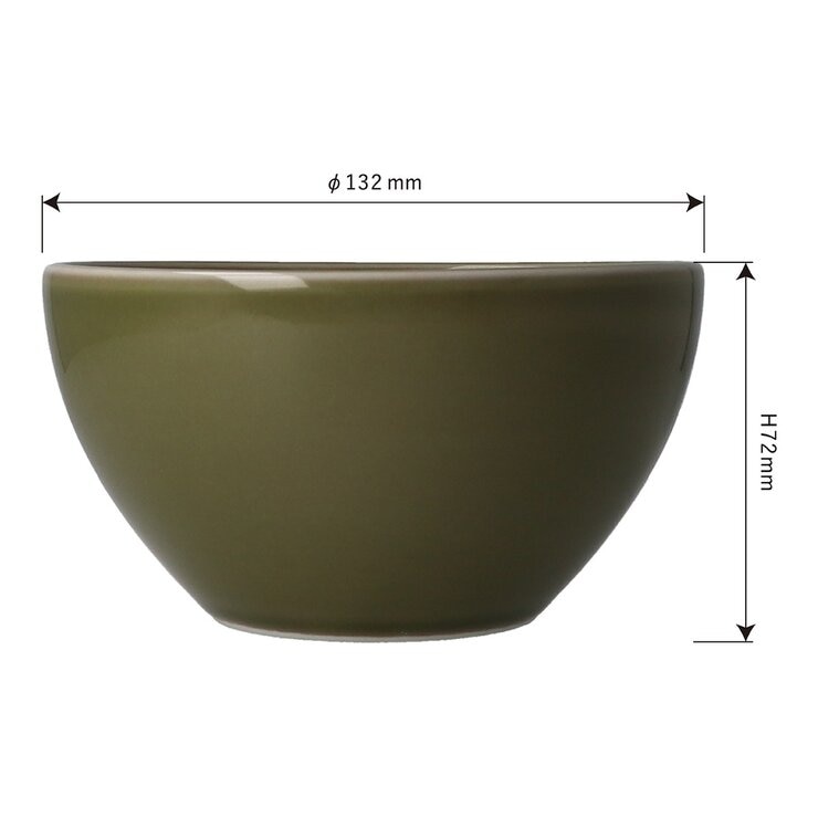 Minoyaki 日本製美濃燒飯碗 4件組 綠色+黃色 Minoyaki 日本製美濃燒飯碗 4件組 綠色+黃色