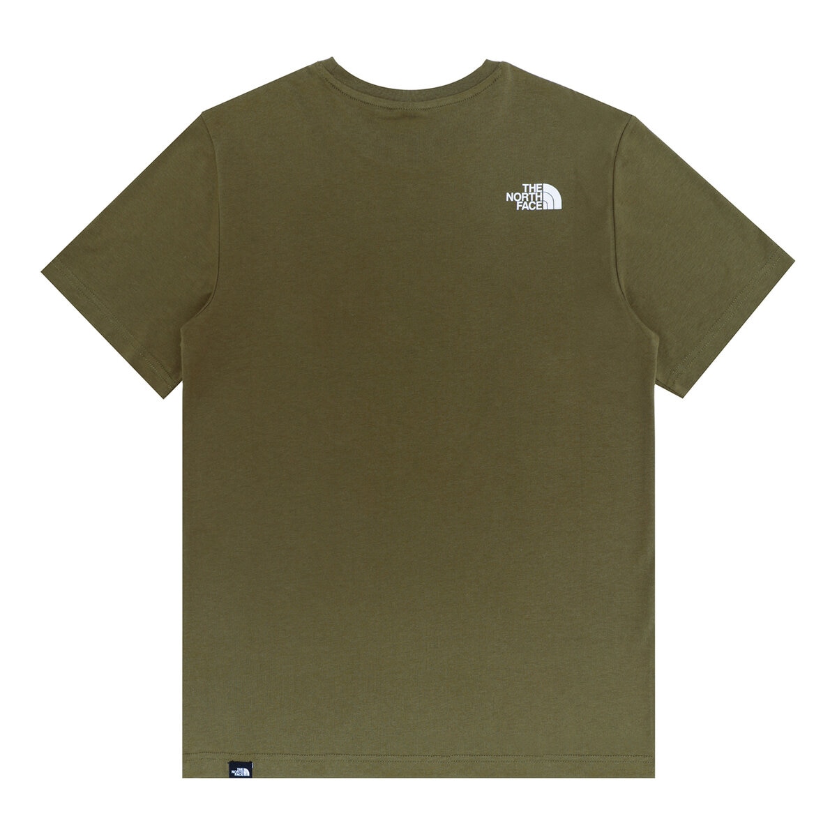 The North Face 男短袖上衣 墨綠