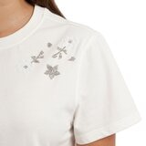 Lukka Lux 女圓領短袖上衣 白