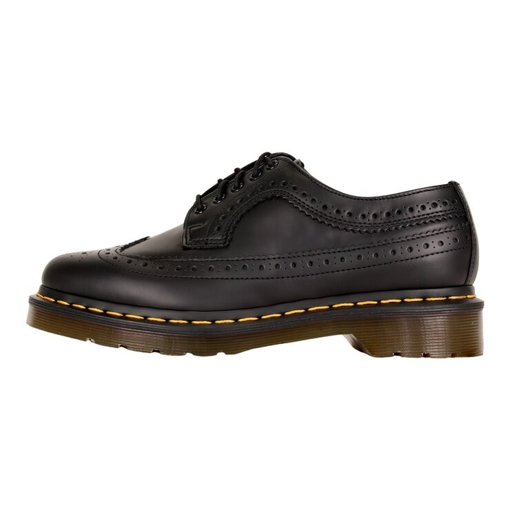 Dr.Martens 女經典款真皮休閒鞋 黑色 US 9