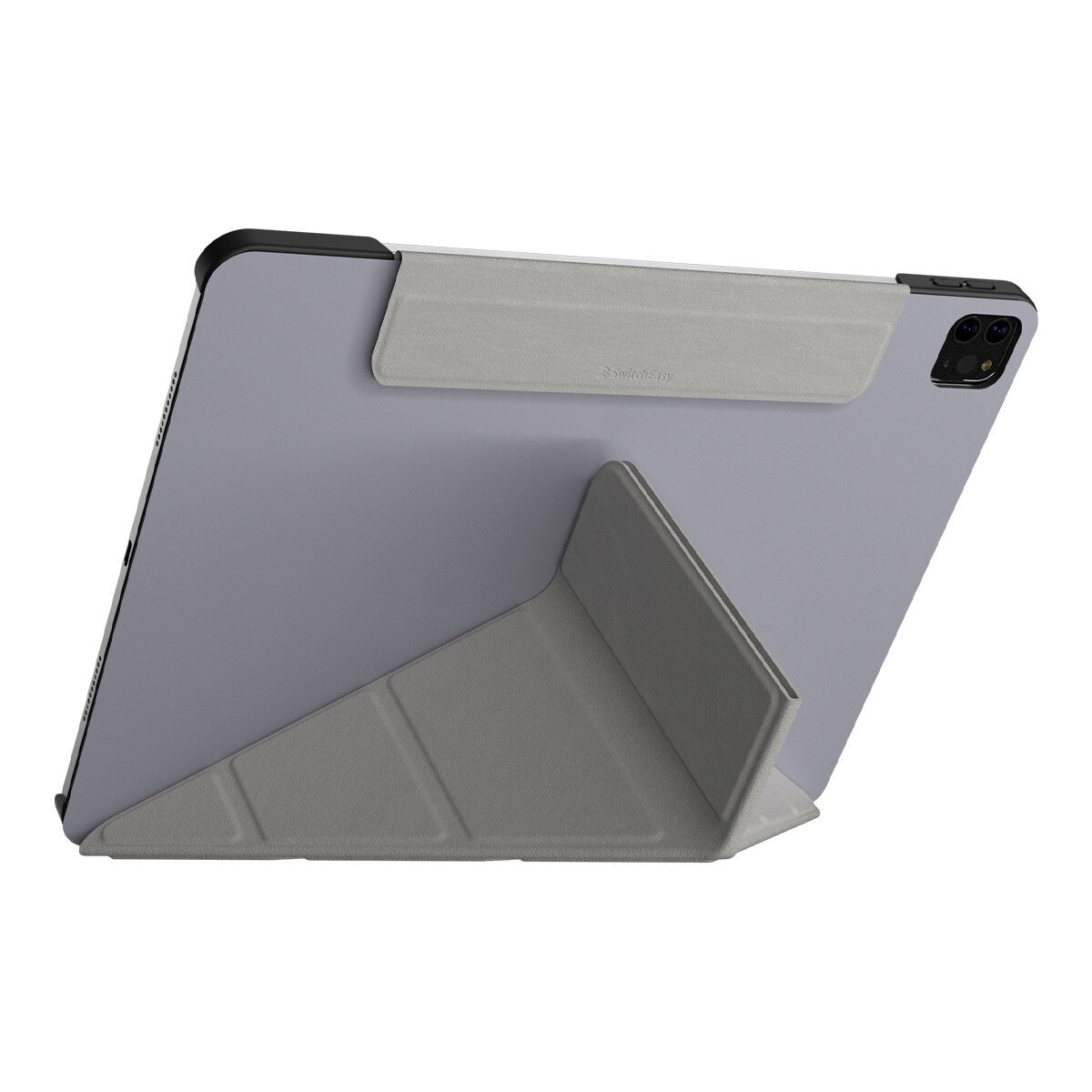 SwitchEasy Origami 全方位多角度支架保護套 iPad Air 13吋 M3 / M2 & iPad Pro 12.9吋 2022 M2 - 2018 阿拉斯加藍