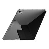 MAGEASY Facet 全方位支架透明背蓋保護套 2024 iPad Pro 13吋 黑