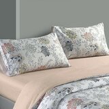 HOYACASA 300織純棉雙人床包兩用被套 4件組 152公分 X 190公分 花麓