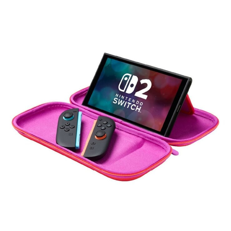 PowerA 任天堂官方授權 Switch 2 收納保護殼 馬力歐與朋友們