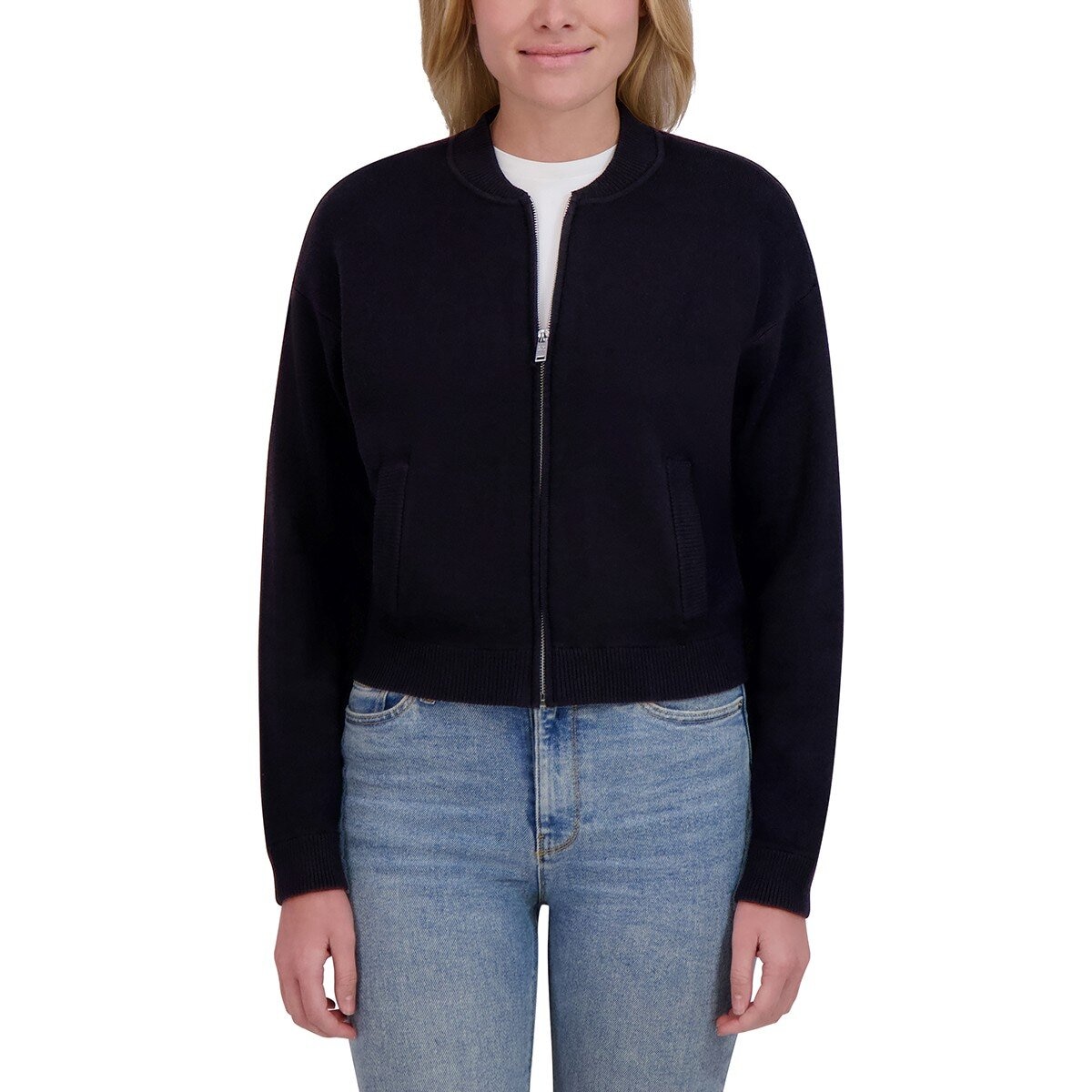 DKNY Jeans 女拉鍊開襟衫