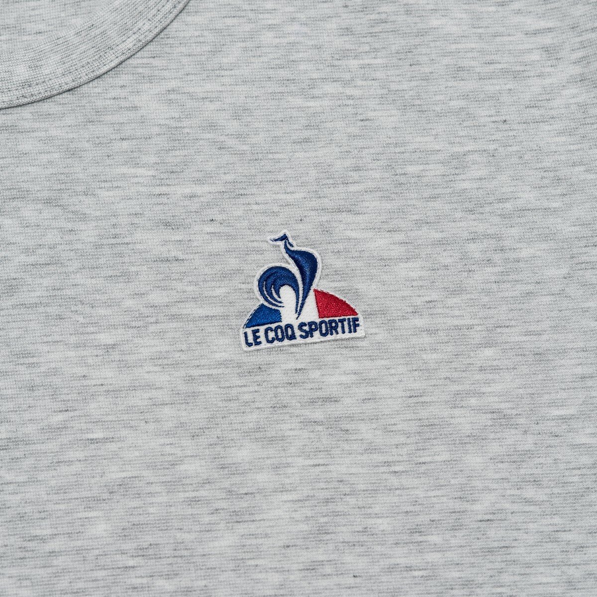 Le Coq Sportif 男圓領長袖上衣 灰