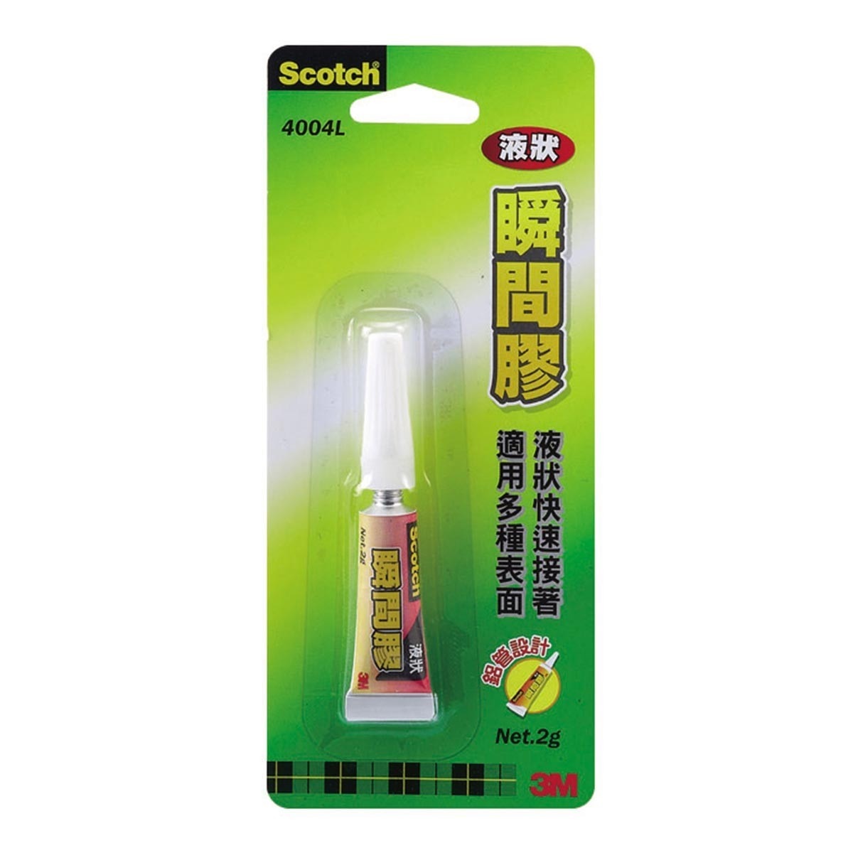 3M Scotch 液狀瞬間膠 24入 4004L