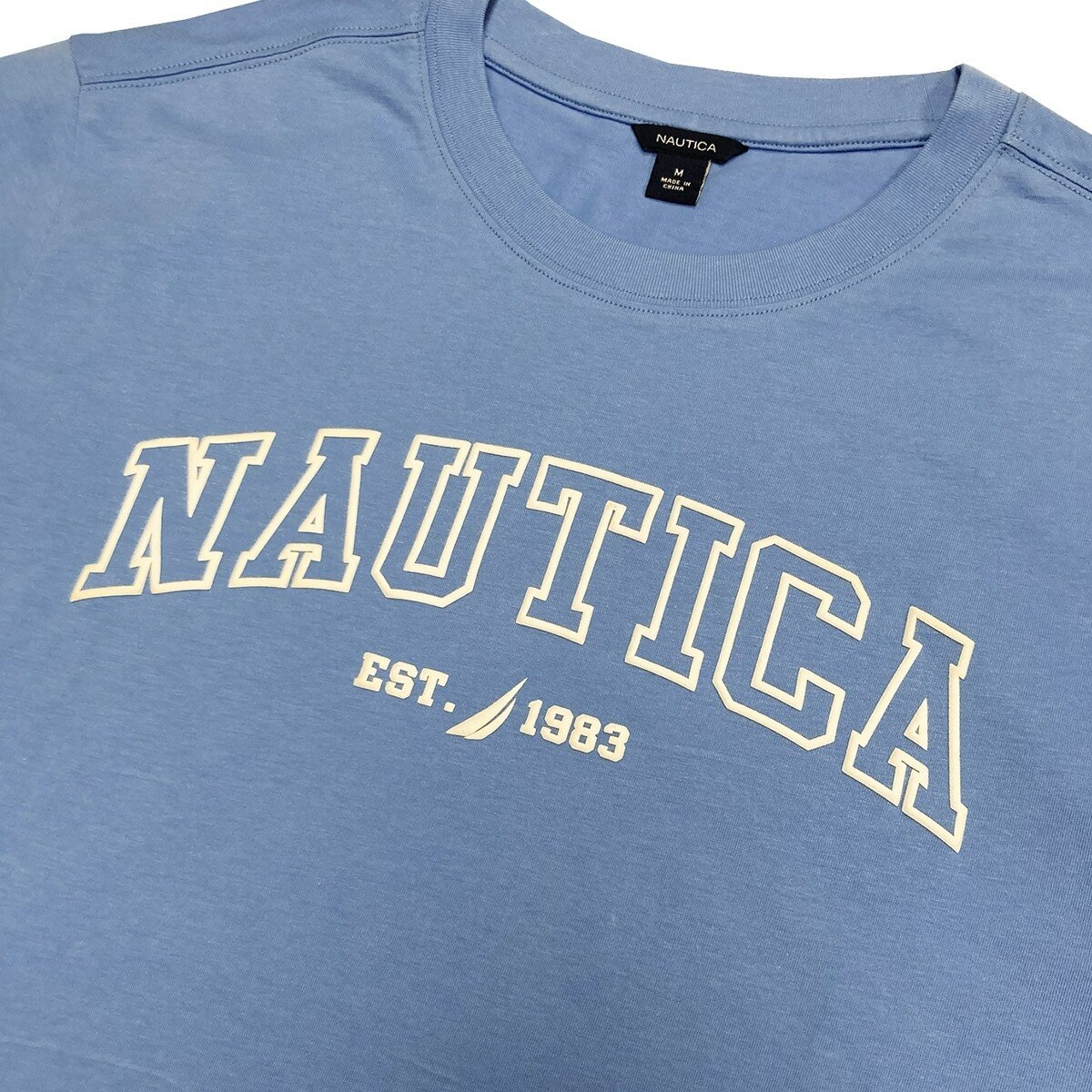 Nautica 女圓領短袖Logo上衣 藍 Nautica 女圓領短袖Logo上衣 藍