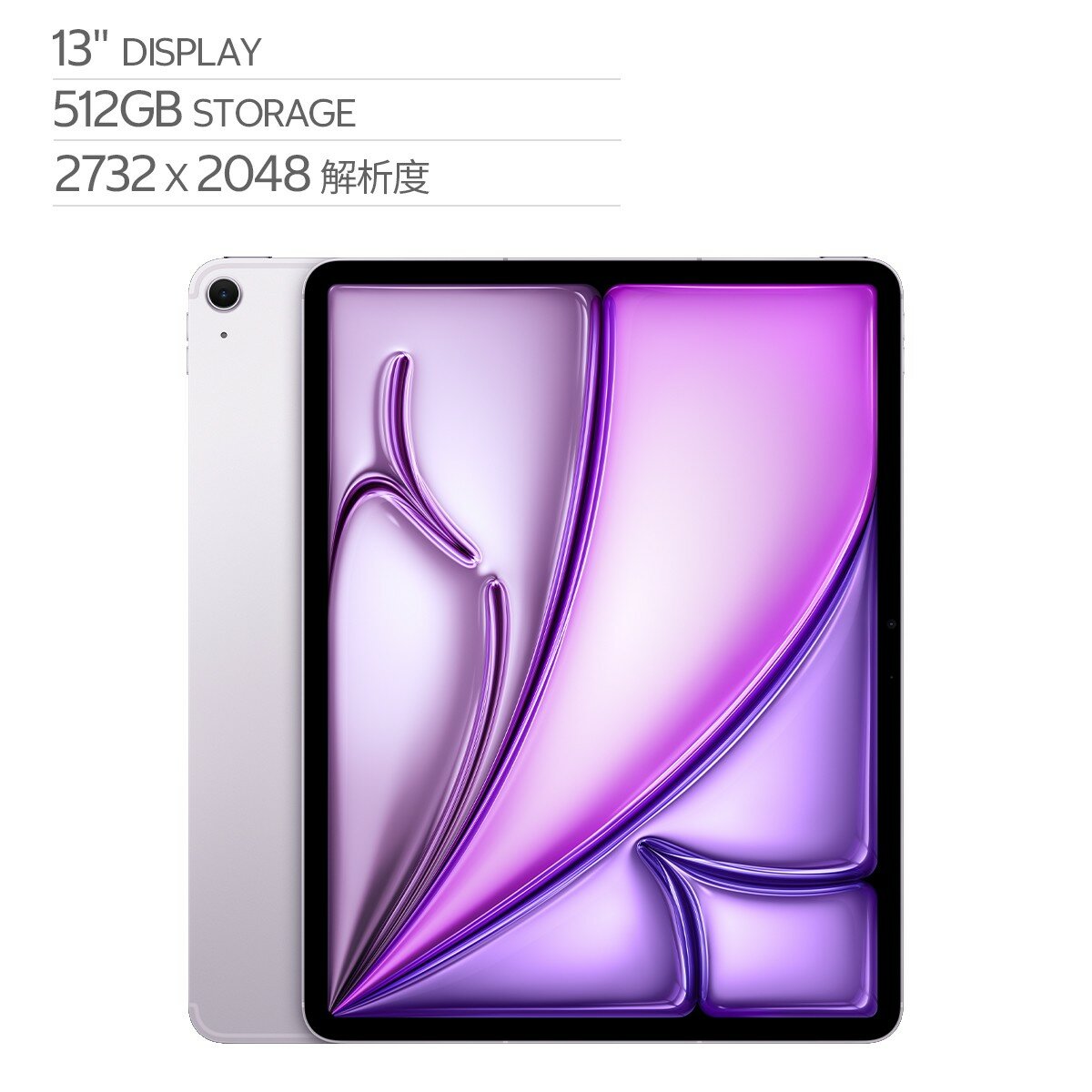 Apple 13 吋 iPad Air Wi‑Fi + 行動網路 512GB