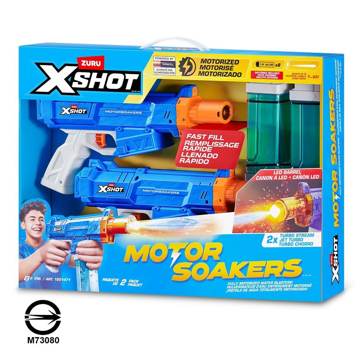 Zuru X-Shot 全電動高速水槍 2入組 / 8歲以上 Zuru X-Shot 全電動高速水槍 2入組 / 8歲以上