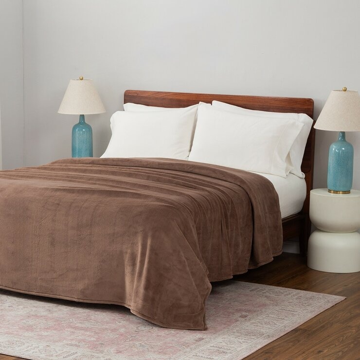 Berkshire LuxeLoft Blanket 233 cm X 248 cm Porcini