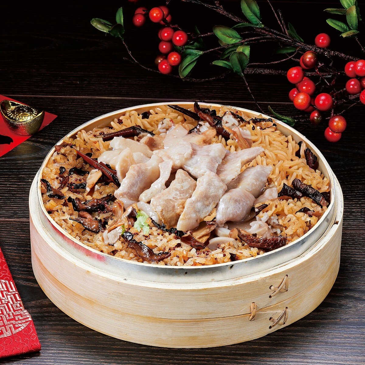 大成 冷凍松阪紅藜麻油米糕 1000公克 大成 冷凍松阪紅藜麻油米糕 1000公克