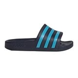 Adidas 女拖鞋 深藍