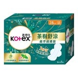 靠得住 茶樹舒涼衛生棉 28公分 80片