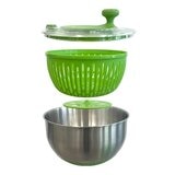 Rollkitchen 不鏽鋼盆沙拉蔬果脫水器