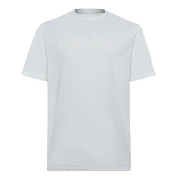 Calvin Klein 男短袖純棉上衣 白 M