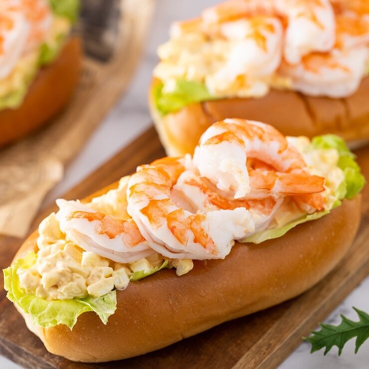 科克蘭 豪華鮮蝦沙拉堡