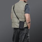 MAGEASY Phone Sacoche (Cordura) 手機掛繩隨行包 + 8.3mm掛繩 石墨黑+沉穩黑掛繩