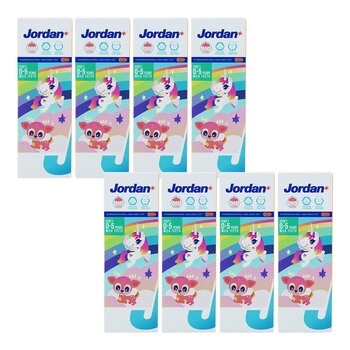 Jordan 0-5歲兒童牙膏 含氟500ppm 荔枝口味 75公克 X 8入 Jordan 0-5歲兒童牙膏 含氟500ppm 荔枝口味 75公克 X 8入