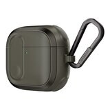 MAGEASY Odyssey 抗衝擊磁扣耳機殼 AirPods 4 金屬綠 MAGEASY Odyssey 抗衝擊磁扣耳機殼 AirPods 4 金屬綠