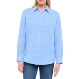 GAP 女長袖襯衫 藍 GAP 女長袖襯衫 藍