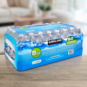 Kirkland Signature 科克蘭 飲用水 236毫升 X 80瓶 Kirkland Signature 科克蘭 飲用水 236毫升 X 80瓶
