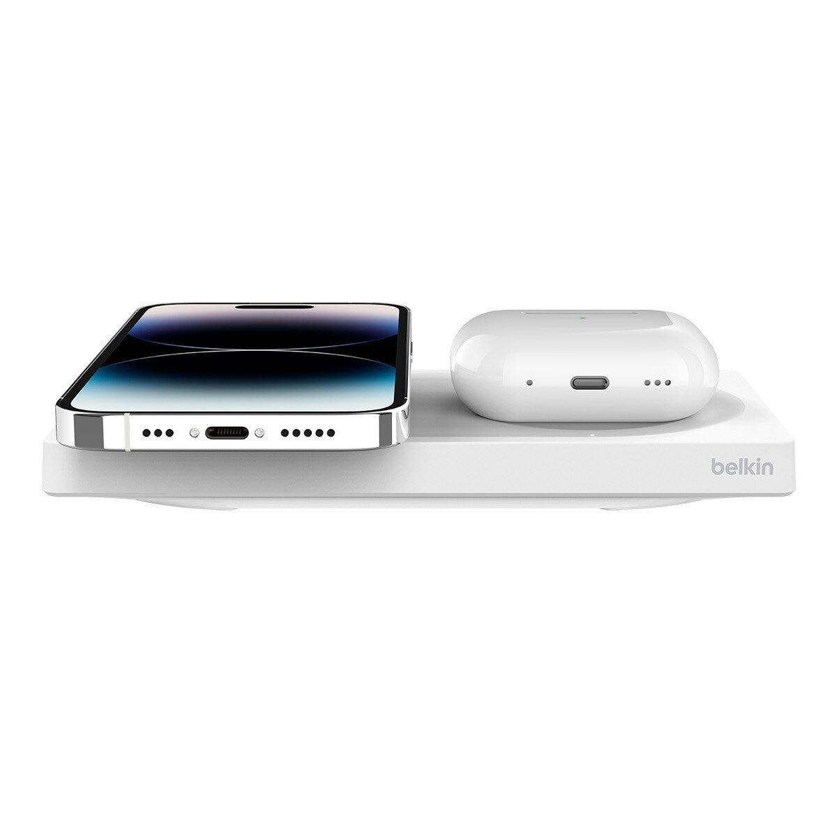 Belkin BoostCharge Pro Magsafe 2合1 無線充電板 15W (無旅充) 白色