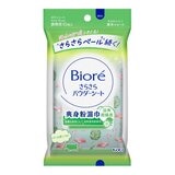 Biore -3°C涼感濕巾 清新花香 X 1包 + 爽身粉濕巾系列 X 5包 盒裝組合