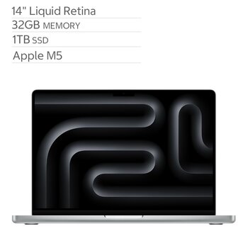 Apple 14吋 MacBook Pro M5晶片 10核心CPU 10核心GPU 32GB 1TB SSD