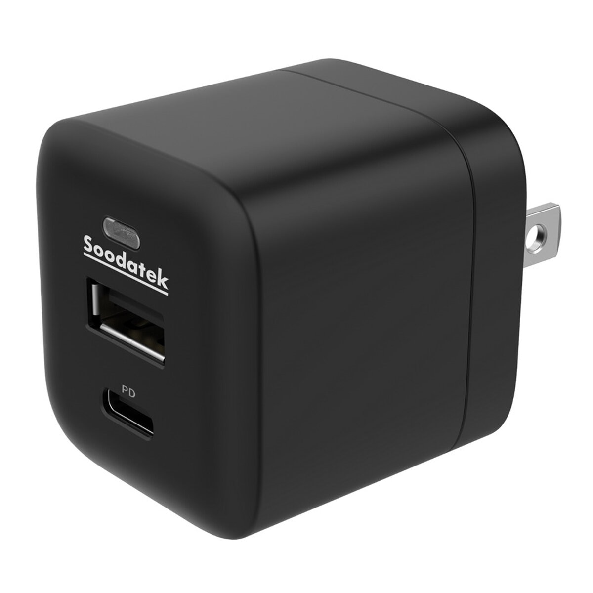 Soodatek 25W 雙孔USB高速充電器 3入 黑 SHC1U1-PC25BL
