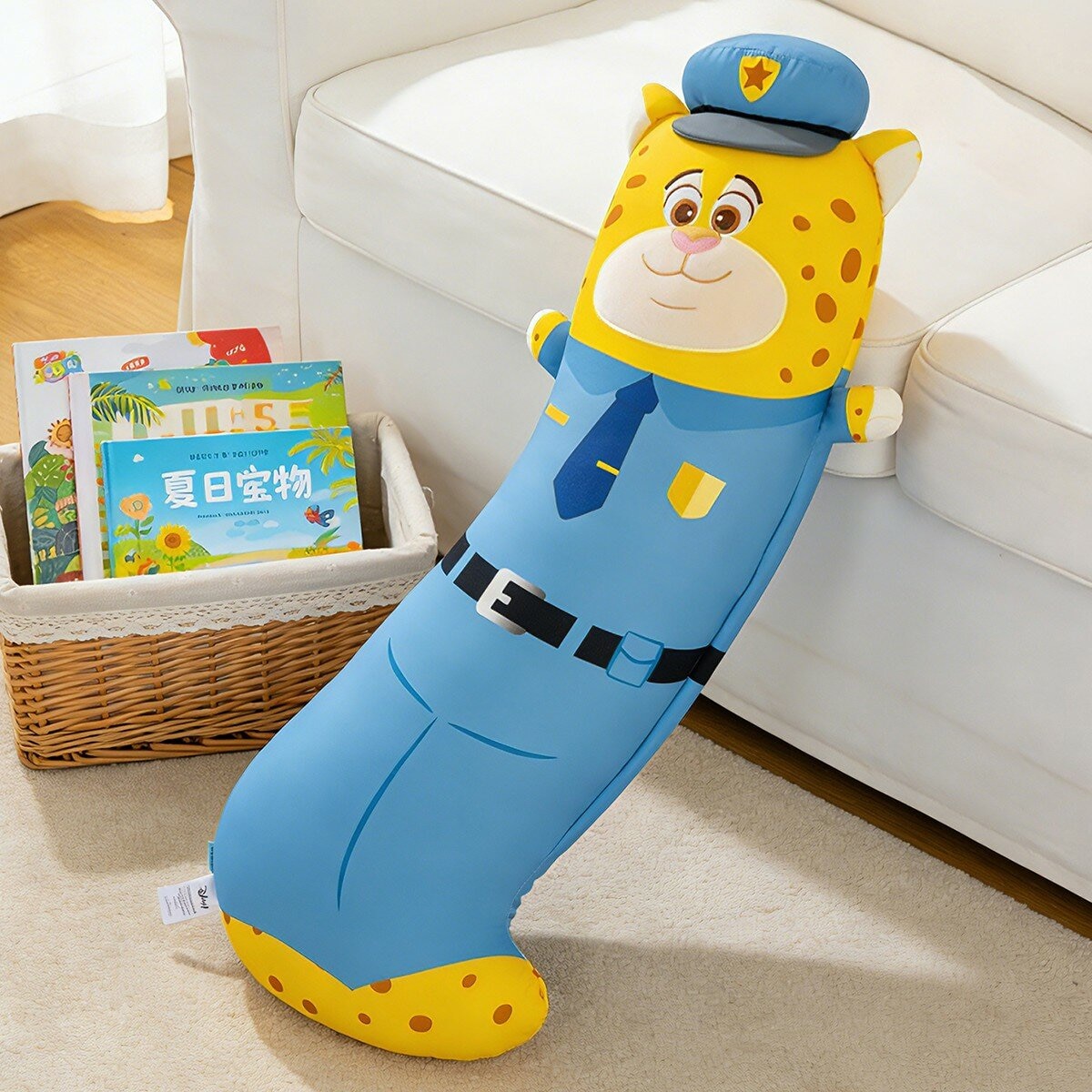 Zootopia 涼感抱枕 30公分 X 20.5公分 X 105公分 豹警官 Zootopia 涼感抱枕 30公分 X 20.5公分 X 105公分 豹警官