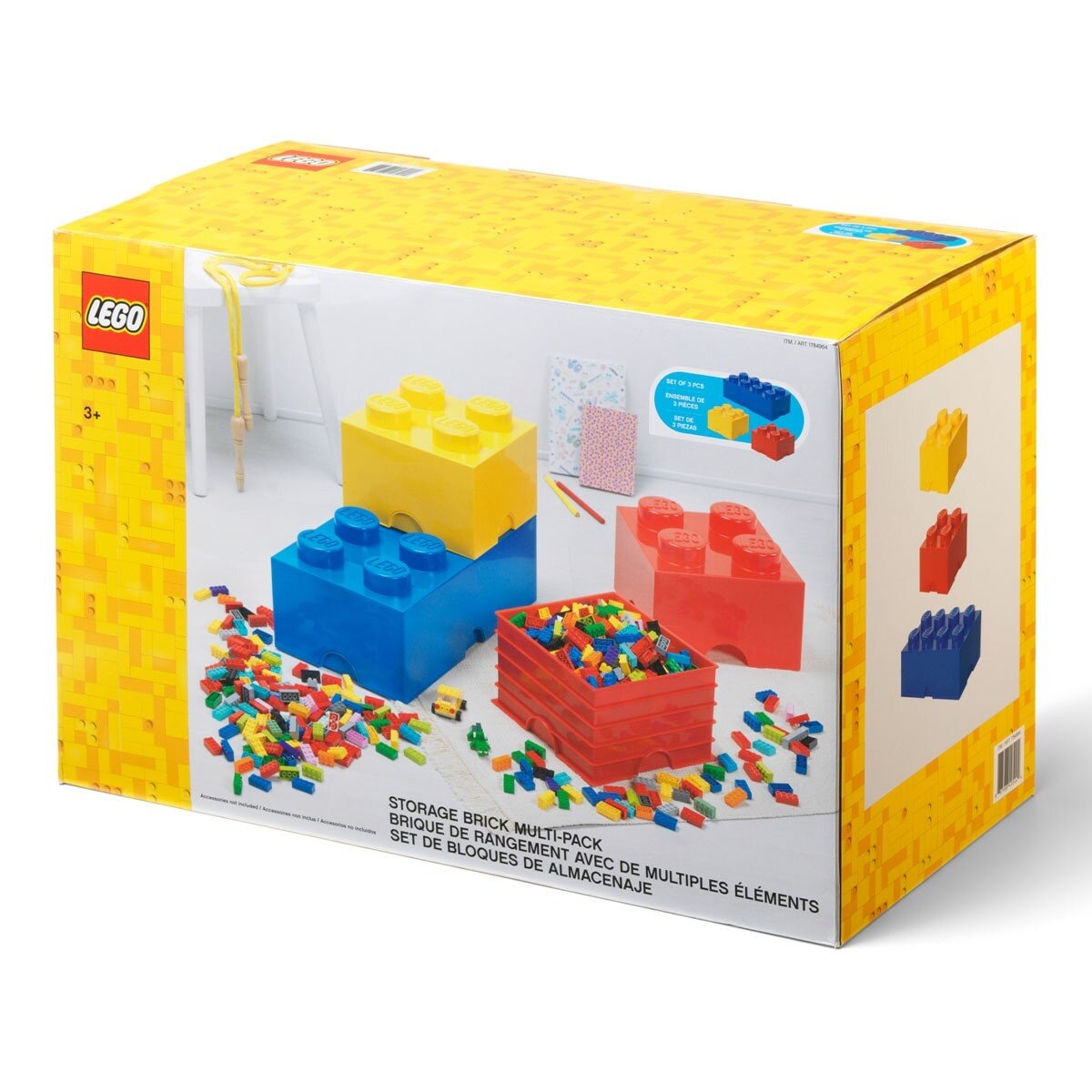 LEGO 積木收納盒三件組 / 14歲以上
