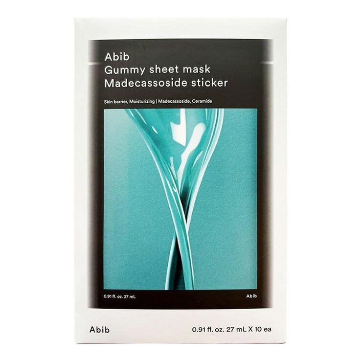 Abib 口香糖積雪草面膜 10片 X 2入