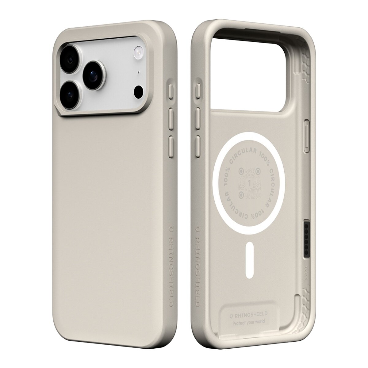 犀牛盾 iPhone 17系列 SolidX (MagSafe兼容) 強化吸震緩衝防摔手機殼 + 9H 抗藍光鋼化玻璃保護貼