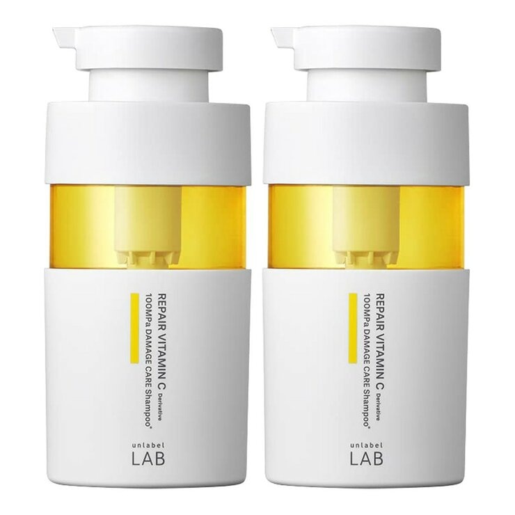 unlabel LAB 超強韌髮根蓬蓬維他命VC洗髮精 400毫升 X 2入