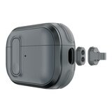 MAGEASY Odyssey 抗衝擊磁扣手繩耳機殼 AirPods Pro 1 & 2 金屬灰藍 MAGEASY Odyssey 抗衝擊磁扣手繩耳機殼 AirPods Pro 1 & 2 金屬灰藍