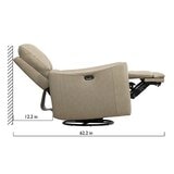 Simon Li 牛皮電動旋轉可搖式躺椅 Simon Li 牛皮電動旋轉可搖式躺椅