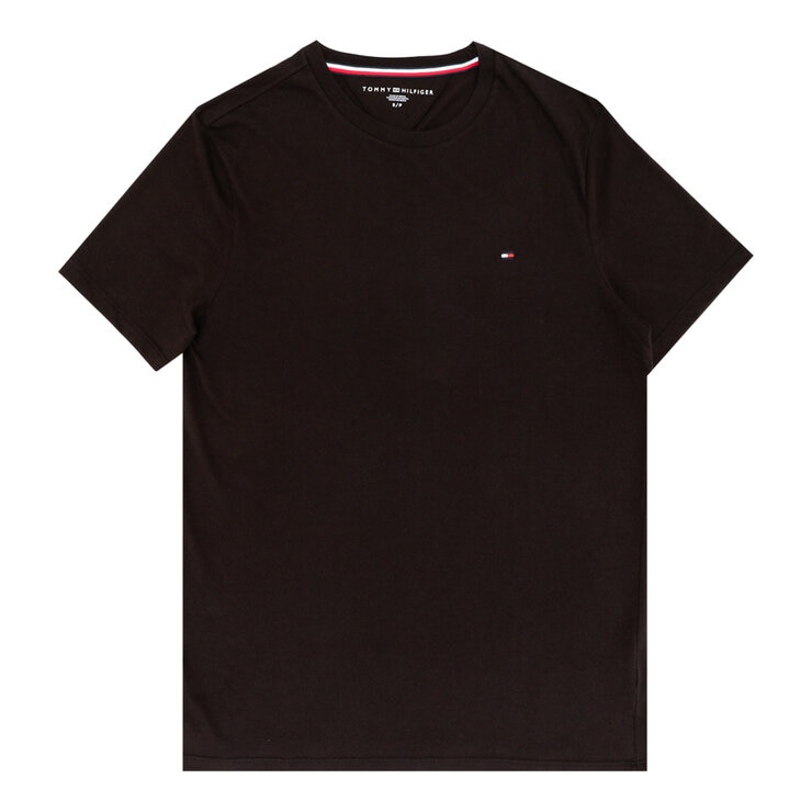 Tommy Hilfiger 男短袖上衣 黑色 Tommy Hilfiger 男短袖上衣 黑色