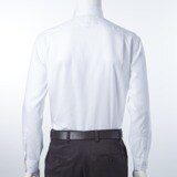 Kirkland Signature 科克蘭 男長袖標準領免燙襯衫 白色 領圍 17吋 X 袖長 34/35吋