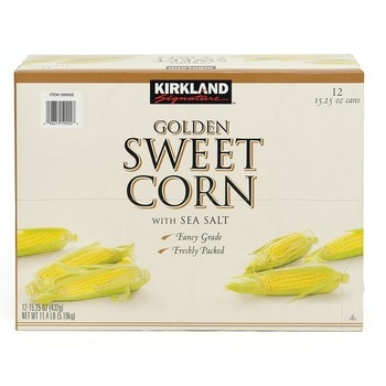 Kirkland Signature 科克蘭 顆粒玉米罐 432公克 X 12入/組 Kirkland Signature 科克蘭 顆粒玉米罐 432公克 X 12入/組