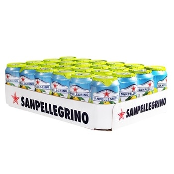 San Pellegrino 聖沛黎洛 氣泡水果飲料 葡萄柚口味 330毫升 X 24罐 San Pellegrino 聖沛黎洛 氣泡水果飲料 葡萄柚口味 330毫升 X 24罐