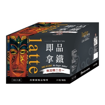 西雅圖 無加糖二合一咖啡 21公克 X 100入/組 西雅圖 無加糖二合一咖啡 21公克 X 100入/組