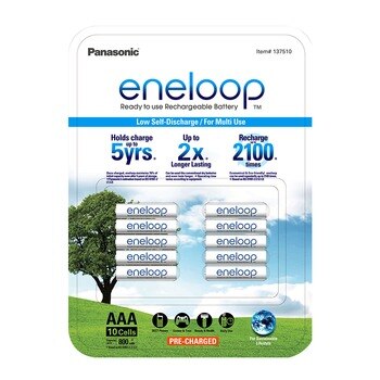 eneloop 四號充電電池10入 eneloop 四號充電電池10入