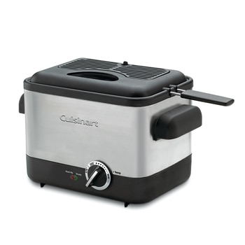Cuisinart 不鏽鋼輕巧型溫控油炸鍋 (CDF-100TW) Cuisinart 不鏽鋼輕巧型溫控油炸鍋 (CDF-100TW)