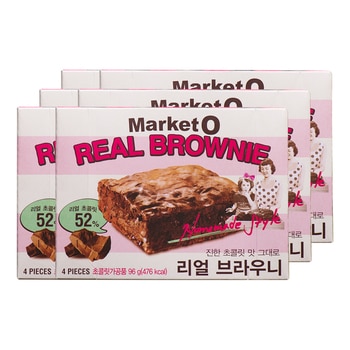 Market O 布朗尼蛋糕 96公克 X 6入/組 Market O 布朗尼蛋糕 96公克 X 6入/組