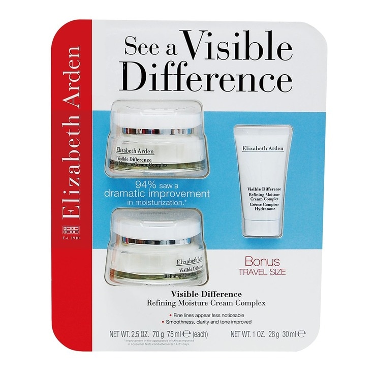 Elizabeth Arden 臉部保濕面霜 75毫升 2入 附旅行罐 30毫升 1入 Costco 好市多線上購物