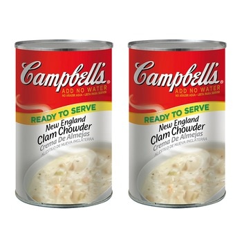 Campbell's 金寶 新英倫蛤蜊濃湯 1.41公斤 X 2入/組 Campbell's 金寶 新英倫蛤蜊濃湯 1.41公斤 X 2入/組
