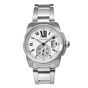 Cartier Calibre de Cartier 系列不鏽鋼自動機芯機械男錶 Cartier Calibre de Cartier 系列不鏽鋼自動機芯機械男錶