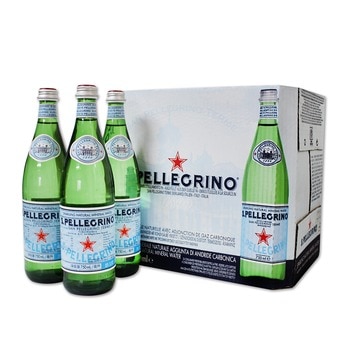 San Pellegrino 聖沛黎洛 天然氣泡水 750毫升 X 12瓶 San Pellegrino 聖沛黎洛 天然氣泡水 750毫升 X 12瓶